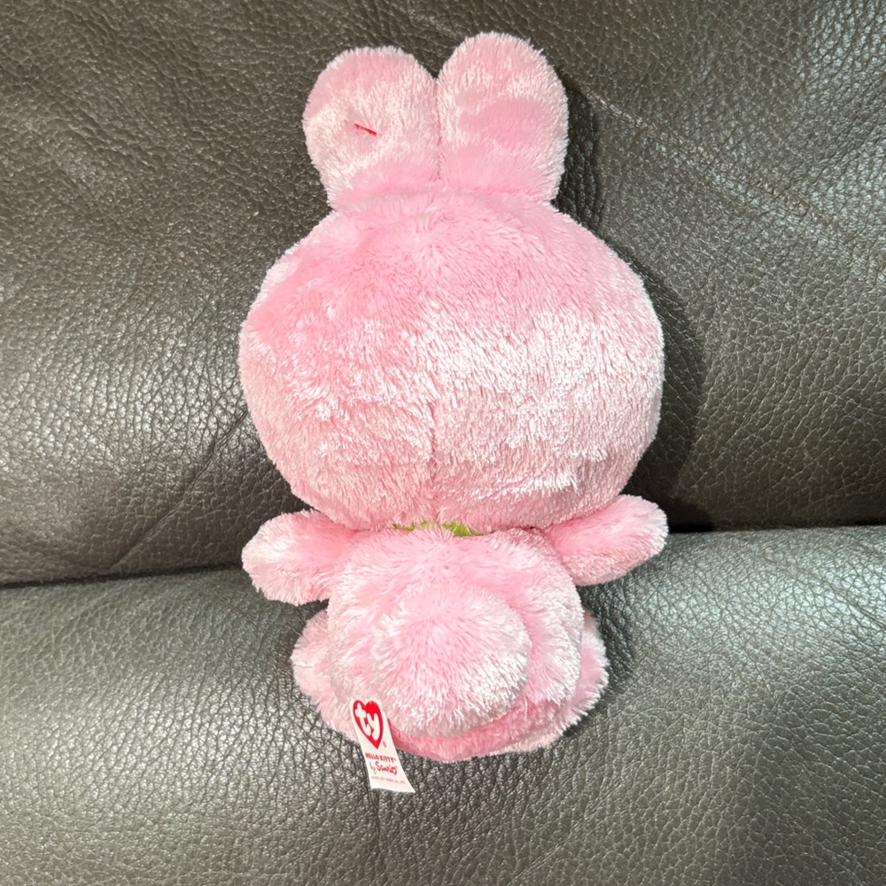 Hello kitty plush rabbit with green bow - Picture 4 of 7